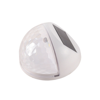 La lampe actionnée solaire imperméable extérieure de barrière de LED a mené le réverbère de mur pour des escaliers de jardin