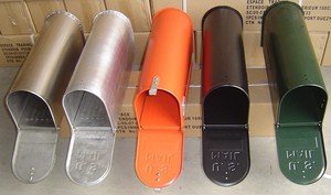 Mỹ thực hiện không thấm nước khóa hộp thư thép nhôm hộp thư với khóa chìa khóa cho căn hộ hoặc vườn bài thường vụ phong cách - Product Image 4