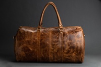 Sac de voyage en cuir véritable 100% imperméable de couleur marron personnalisé en gros, sac de sport de luxe fait à la main pour le week-end, la salle de sport, les voyages, les sacs de nuit