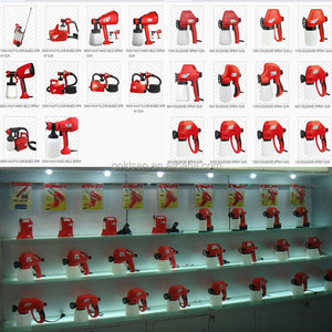 Regolabile Professionale <span class=keywords><strong>Pro</strong></span> 0.8mm Ugello HVLP Automatico Corpo di Alimentazione a Pressione di Vernice Pistola a Spruzzo 110w per Elettrodomestici - Product Image 5