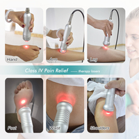 Bio-stimulation non invasive à haute intensité de classe IV 50W 980nm/1064nm à pénétration profonde de 10 cm pour le soulagement de la douleur par fibre optique