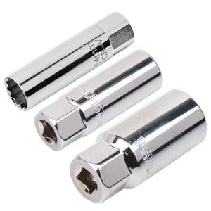 Llave de vaso Xi Meng de 14 mm con accionamiento de 1/2 pulgada, magnética y cromada para reparación automotriz - Product Image 1