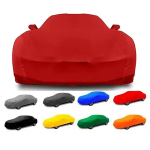 Custom Car Cover Hot Sale Super Soft Stretch Breathable Car Cover Car Parking Cover for Indoor