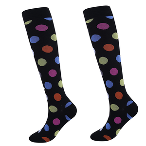 Bas <span class=keywords><strong>de</strong></span> Compression pour sport, accessoire <span class=keywords><strong>de</strong></span> course à pied, Football, couleur, serré aux genoux, nouveau modèle, - Product Image 4