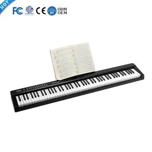 Tastiera per pianoforte digitale professionale 61 tasti con doppio altoparlante Stereo per principianti per bambini adulti