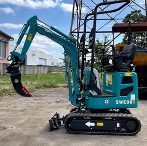 <span class=keywords><strong>Mini</strong></span>-excavatrice Yanmar certifiée UE 7,2 kW - MARQUE CHINOISE SWE08B, conception étroite <span class=keywords><strong>de</strong></span> 750 mm - Product Image 6