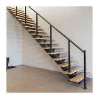 CBMmart Chaise d'escalier moderne pour bébé d'intérieur avec éclairage LED, capteur de mouvement, recharge, antidérapante, effet marbre, prix pierre