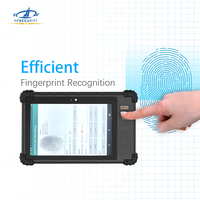 HFSecurity FP08 MOSIP合作伙伴联邦调查局认证的生物识别免费SDK演示应用NFC MRZ OCR指纹平板电脑