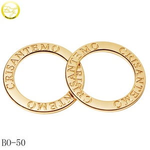 Accessori per borse in nichelatura anelli circolari in <span class=keywords><strong>metallo</strong></span> fibbia per cintura decorativa o-ring in <span class=keywords><strong>metallo</strong></span> per collare per cani - Product Image 6