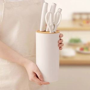 Juego de 5 Cuchillos de Cocina Económicos de Acero Inoxidable con Hoja de Damasco para Cortar Verduras y Frutas, Logotipo Personalizado, Material Plástico - Product Image 2