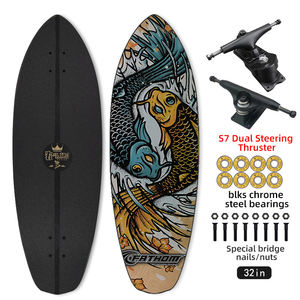ZHOYA vente en gros professionnel Double direction <span class=keywords><strong>Surf</strong></span> <span class=keywords><strong>Slide</strong></span> plaque 4 roues Skateboard personnalisé adolescents adultes <span class=keywords><strong>Skate</strong></span> Board à vendre - Product Image 2