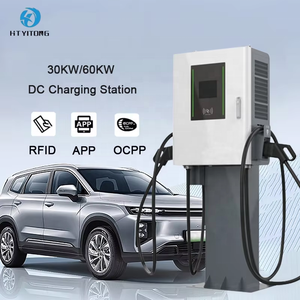 Chargeur intelligent pour véhicules <span class=keywords><strong>électrique</strong></span>s 60 kW, chargeur rapide DC 60 kW, double connecteur, <span class=keywords><strong>recharge</strong></span> de voitures <span class=keywords><strong>électrique</strong></span>s pour autoroute et station-service - Product Image 1