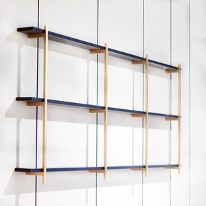 Estantería de pared de Metal para montar, estantería de pared colgante moderna para sala de estar - Product Image 5