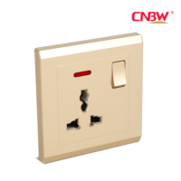 86type usine ODM/OEM 220V-250V interrupteurs électriques et prise PC prise électrique universelle 13A prise de courant à 3 broches avec interrupteur