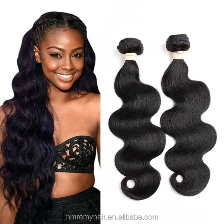 Paquet d'extensions de cheveux brésiliens 3 + 1 paquets de cheveux humains une pièce à cuticule alignée avec closure, double tirage droit