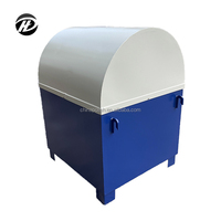 Système de polissage centrifuge à tambour de 30 L à faible bruit et haute énergie, contrôlé par PLC, pour petites pièces métalliques