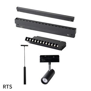 Éclairage intérieur <span class=keywords><strong>Rail</strong></span> d'éclairage sur <span class=keywords><strong>rail</strong></span> réglable intégré au plafond Barre d'éclairage magnétique sur <span class=keywords><strong>rail</strong></span> à led Cob - Product Image 4