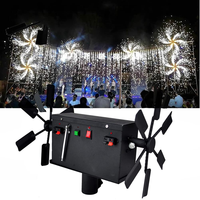 Machine à étincelles rotative Topflashstar avec double roue, fontaine rotative sans fil pour mariages et scènes, machine à étincelles froides