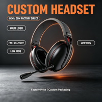 Casque filaire supra-auriculaire LDON F03 avec suppression du bruit ENC, son Hi-Fi, construction métallique, design léger et confortable pour le gaming