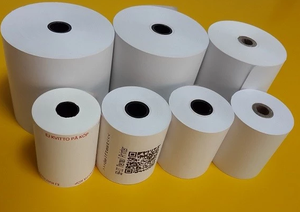 Chất lượng cao 80mm nhiệt Giấy cuộn 80x70 80x80 57x57x40 POS Máy giấy hai lớp cao cấp tiền mặt đăng ký giấy - Product Image 3