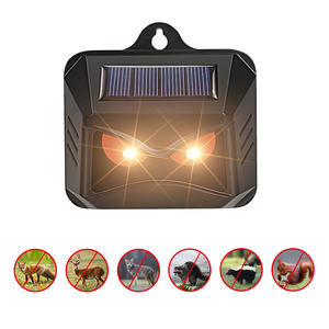 Répulsif pour animaux X-Pest à énergie solaire, chasseur de cerfs de sanglier étanche avec lumières LED clignotantes pour le contrôle des mouches en <span class=keywords><strong>intérieur</strong></span> - Product Image 2