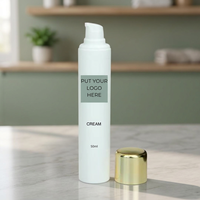 Crema Facial Blanqueadora, Hidratante y Nutritiva de Lujo, Orgánica, de Marca Privada, con Ácido Hialurónico, Nicotinamida y Vitamina C para Adultos