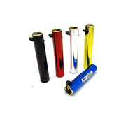 Briquet en métal texturé au design classique pour cigarettes et cigares, cadeau d'affaires, briquet torche à silex