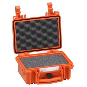 EXPLORER CASES - 1908.O <b>Small</b> waterproof, orange <b>suitcase</b> with protective foam WATERPROOF AND SHOCKPROOF PROFESSIONAL CASES - Product Image 1