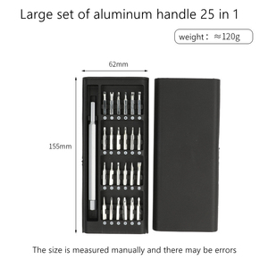 24-in-1 Aluminum Alloy <b>Screwdriver</b> <b>Set</b> with Magnetic <b>Bits</b> Industrial Grade Precision Repair Tool Kit for Electronics & Household - Product Image 3