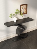 Table de porche multifonctionnelle en ardoise, style moderne minimaliste haut de gamme, pour hall d'entrée et salon