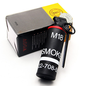 Kim loại hiện đại Keychain Windproof Thuốc lá nhẹ hơn <span class=keywords><strong>New</strong></span> LỰU ĐẠN mô hình trực tiếp gắn nhẹ hơn cho hút thuốc cho BBQ bán buôn - Product Image 5