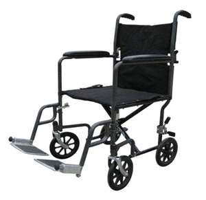 (MS-T10S) Fauteuil roulant de transport en acier Fauteuil roulant de sport ultraléger - Product Image 1