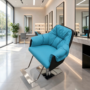 Poltrona da Barbiere Idraulica Stile Francese di Grado Commerciale in Pelle Sintetica <span class=keywords><strong>per</strong></span> Salone - Outlet di Fabbrica - Product Image 2