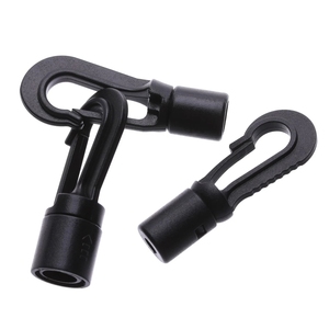 Di plastica Bungee Shock Tie Estremità Del Cavo Corda Fibbie di Sicurezza di Chiusura del Kayak Da Pesca Canoa Clothesline Ganci POM del Gancio A Schiocco Clip - Product Image 3