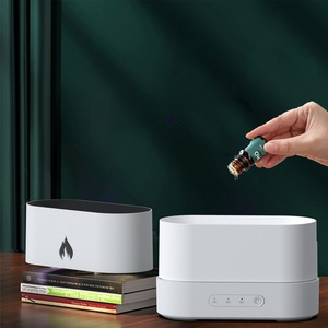 Humidificateur et diffuseur d'air à flamme de feu, rechargeable, lumière LED, fonction de minuterie, grande capacité pour hôtel, usage domestique - Best-seller - Product Image 2