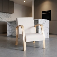 Nouvelles chaises de salon en bois confortables à livraison rapide, sièges confortables, design moderne, utilisation quotidienne, capacité de charge de 150 kg pour le salon