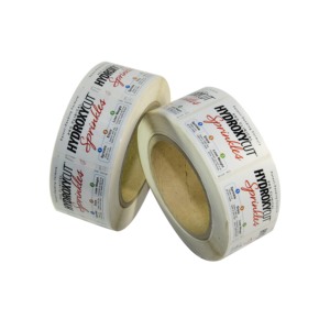 Tùy chỉnh CuộN tấm thương hiệu dầu bằng miệng Hologram PP Hot Bạc 10ml lọ chai nhãn - Product Image 2