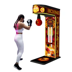 Jeux à pièces les plus populaires Arcade Boxing Personnaliser Punch Machine à vendre