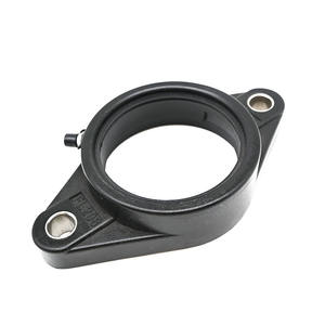 ตลับลูกปืนแบบฝังขนาด 40 มม. ทำจากสแตนเลส พร้อมตัวเรือนเทอร์โมพลาสติก แบบหนีบ 2 รู  ตลับลูกปืนพลาสติก UCFL208 UCFL 208 <span class=keywords><strong>FL208</strong></span> FL 208 - Product Image 2