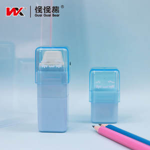 Promoción del Festival de Comercio de Inventario: Nuevo Juego de Lápiz y Borrador Retráctil con Diseño Cuadrado para Estudiantes y Hogar - Product Image 2