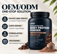 Poudre de protéines de lactosérum ISO premium non OGM, délai de livraison rapide, supplément de musculation en gros, étiquette privée, emballage personnalisé
