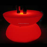 Rougeoyante a mené des meubles de barre de couleur de rvb a mené la table de barre illuminée