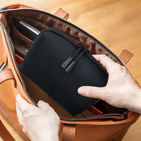 Sac de rangement électronique en nylon multi-poches pour câbles et chargeurs, idéal pour les voyages, faible MOQ