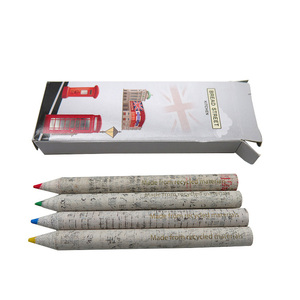 Lápiz de papel de plomo de colores arcoíris, venta al por mayor, barato, con logotipo personalizado - Product Image 3