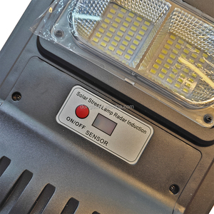 Factory Price 150W LED Solar <strong>Street</strong> <strong>Light</strong> Motion Sensor IP65 Waterproof for Outdoor Road Lighting ABS Aluminum Battery ROHS ETL - Product Image 3