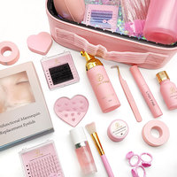 Kit de Cils Professionnel en Gros Marque Privée Fournitures Premium de Luxe Kits d'Extension de Cils Individuels
