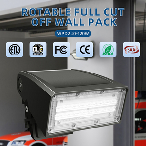 แพ็ค LED ติดผนังปรับแสงขึ้นและรูปพระจันทร์เสี้ยว30W 60W 80W 100W 120W แพ็ค LED ติดผนังสำหรับแนวนอน - Product Image 5