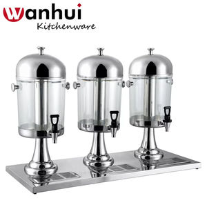 3 Container Glass <b>Juicer</b> Dispenser Commercial Machine <b>for</b> <b>Sale</b> - Product Image 1