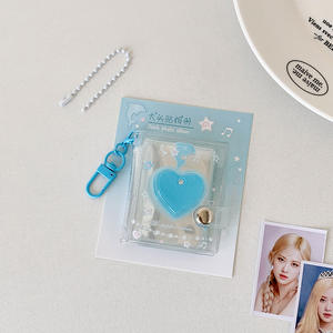 Bon marché, vente en gros, mini album <span class=keywords><strong>photo</strong></span> de 2 pouces, pendentif de sac, dessin animé mignon, livre de rangement, porte-clés en PVC - Product Image 6