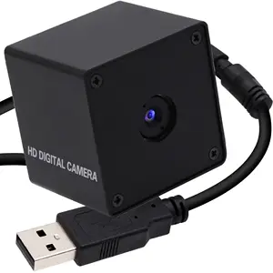 ELP 5 MP Autofokus USB Kamera mit Metallboxgehäuse 60 Grad Objektiv OV5640 Mini UVC Webcam für Maschinen Roboter Vision KI-Anerkennung